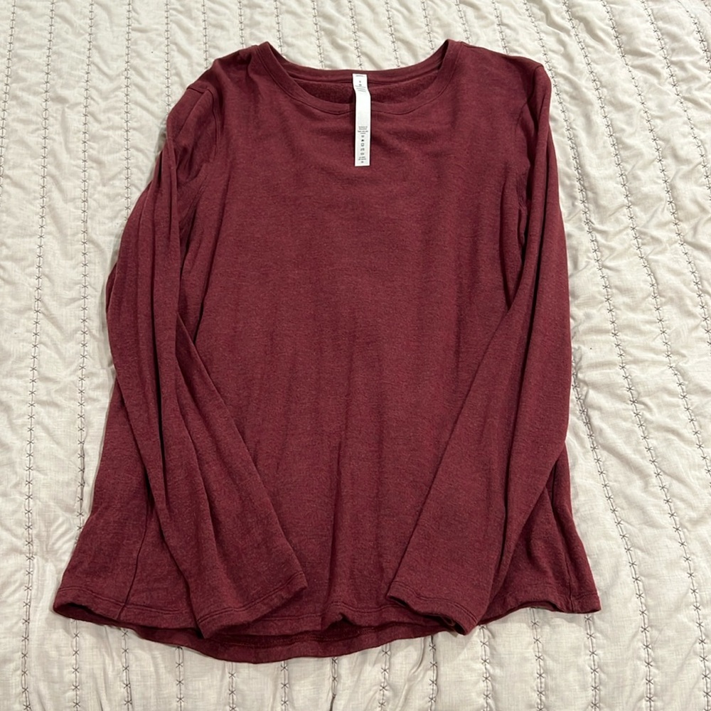 Lululemon Love-Modal fleece stretchy top